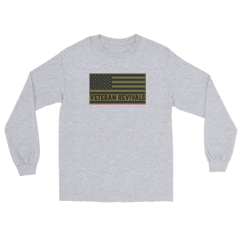 Subdued Stars and Stripes Long Sleeve Shirt