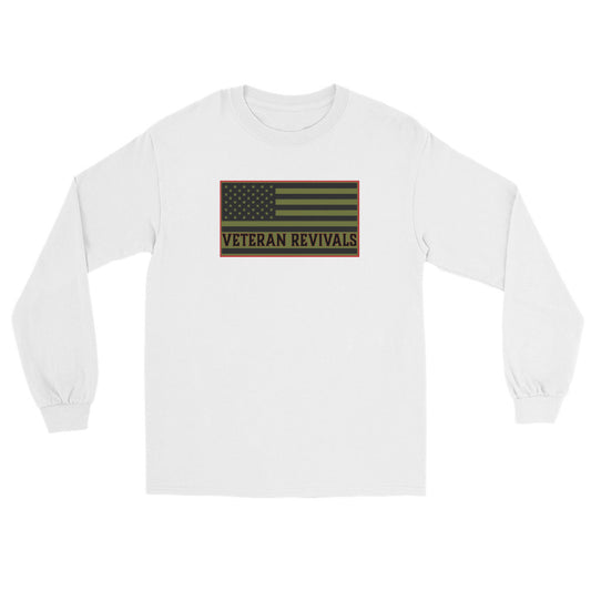 Subdued Stars and Stripes Long Sleeve Shirt