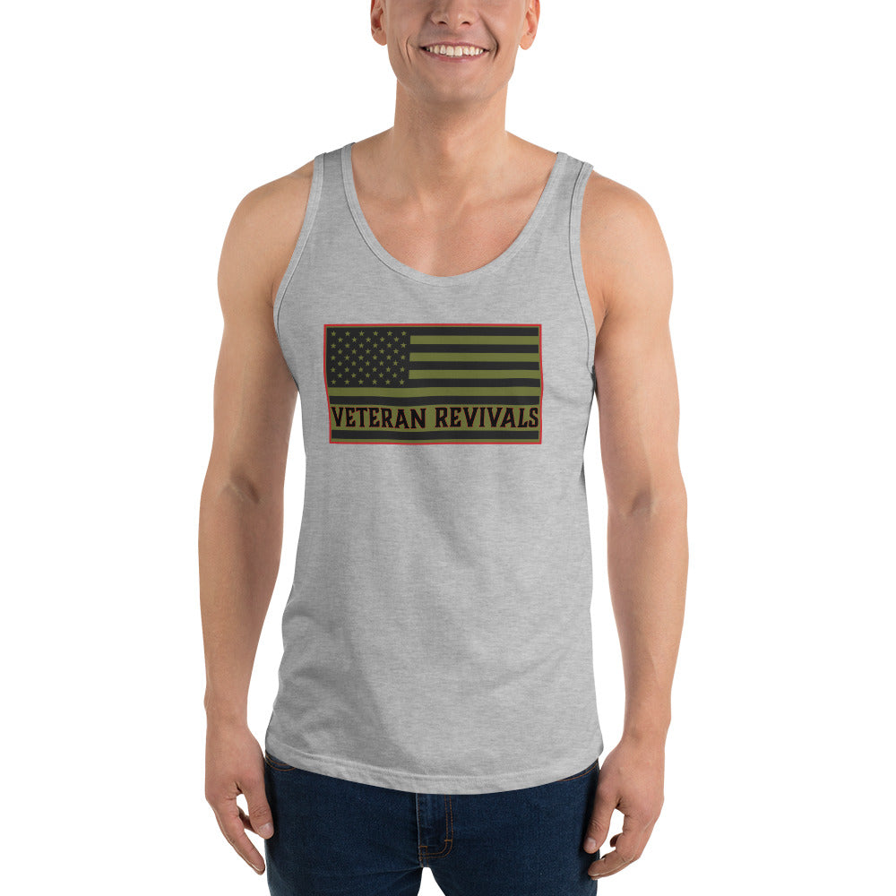 Subdued Flag Tank Top