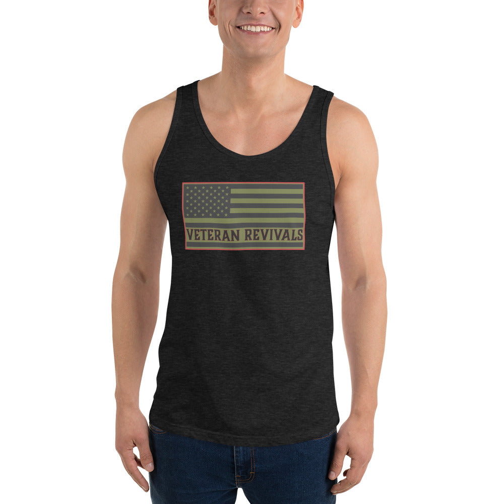 Subdued Flag Tank Top