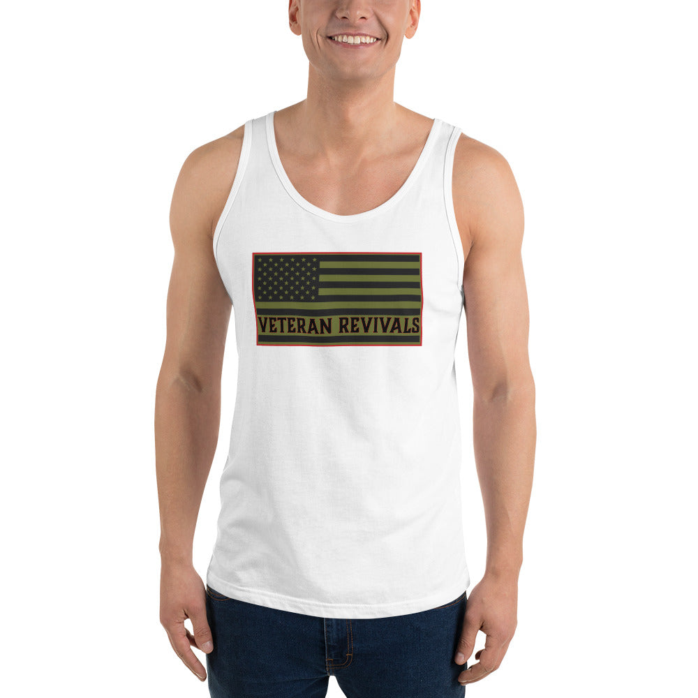 Subdued Flag Tank Top