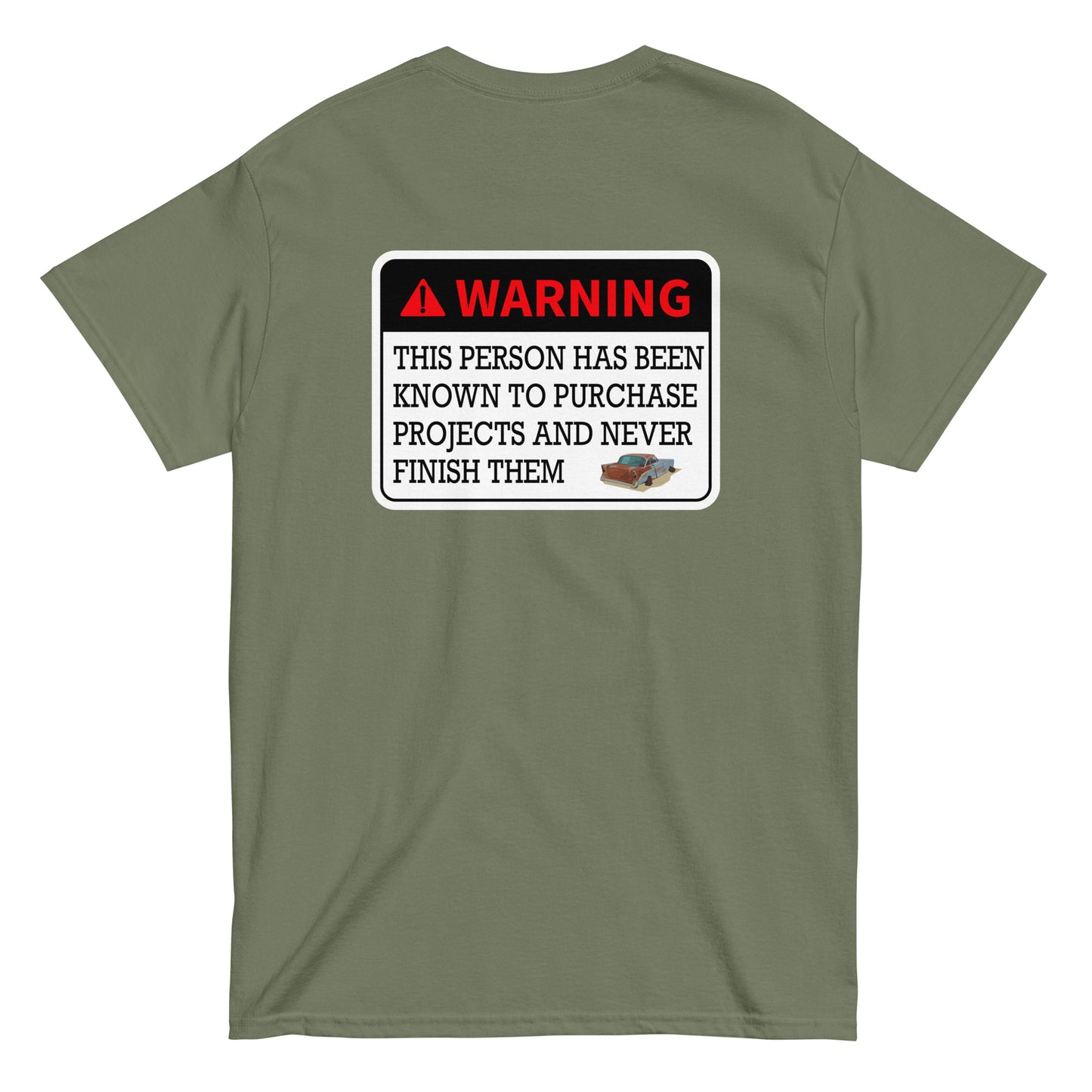 Warning Unfinisher T-Shirt