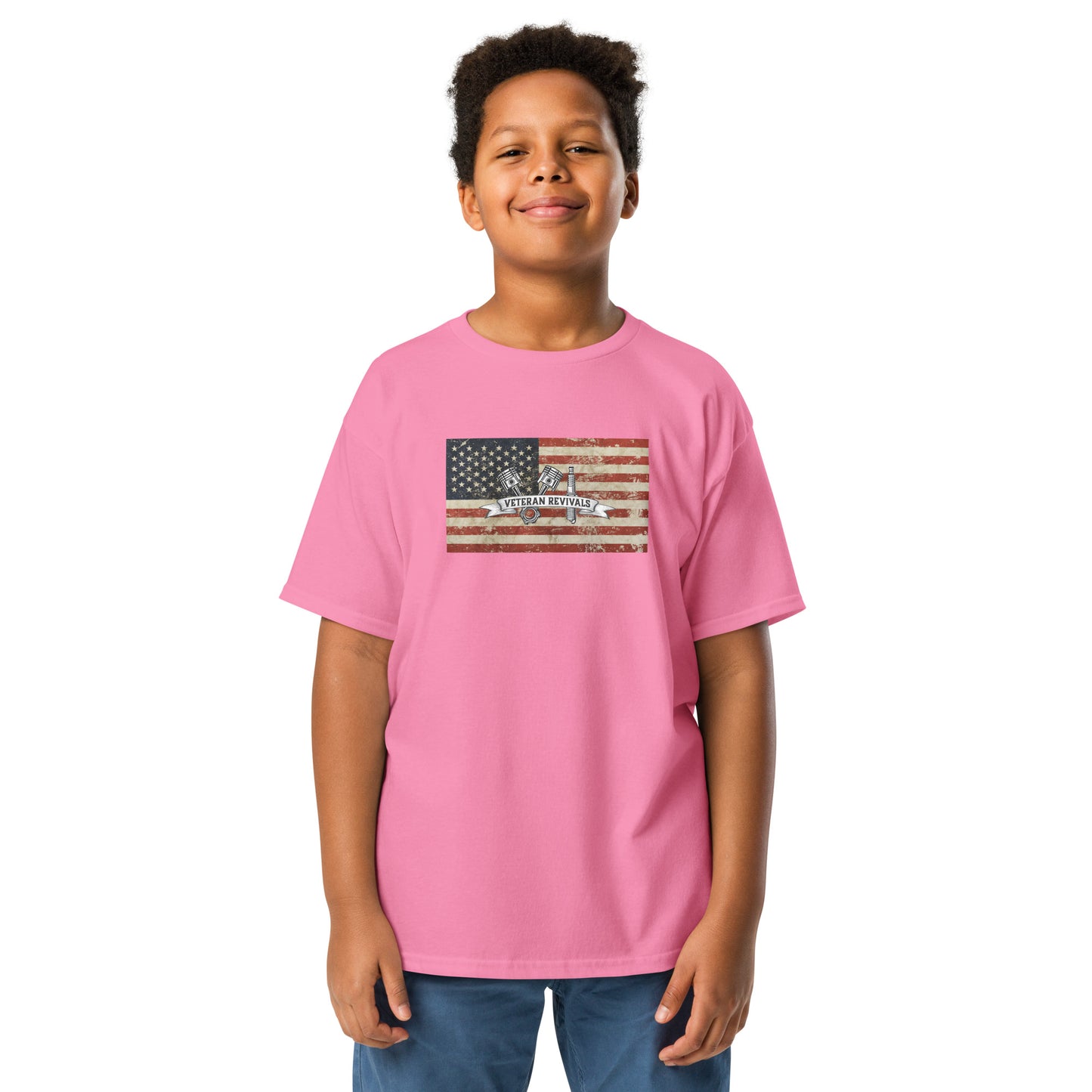 VR Weathered Flag Youth T-Shirt