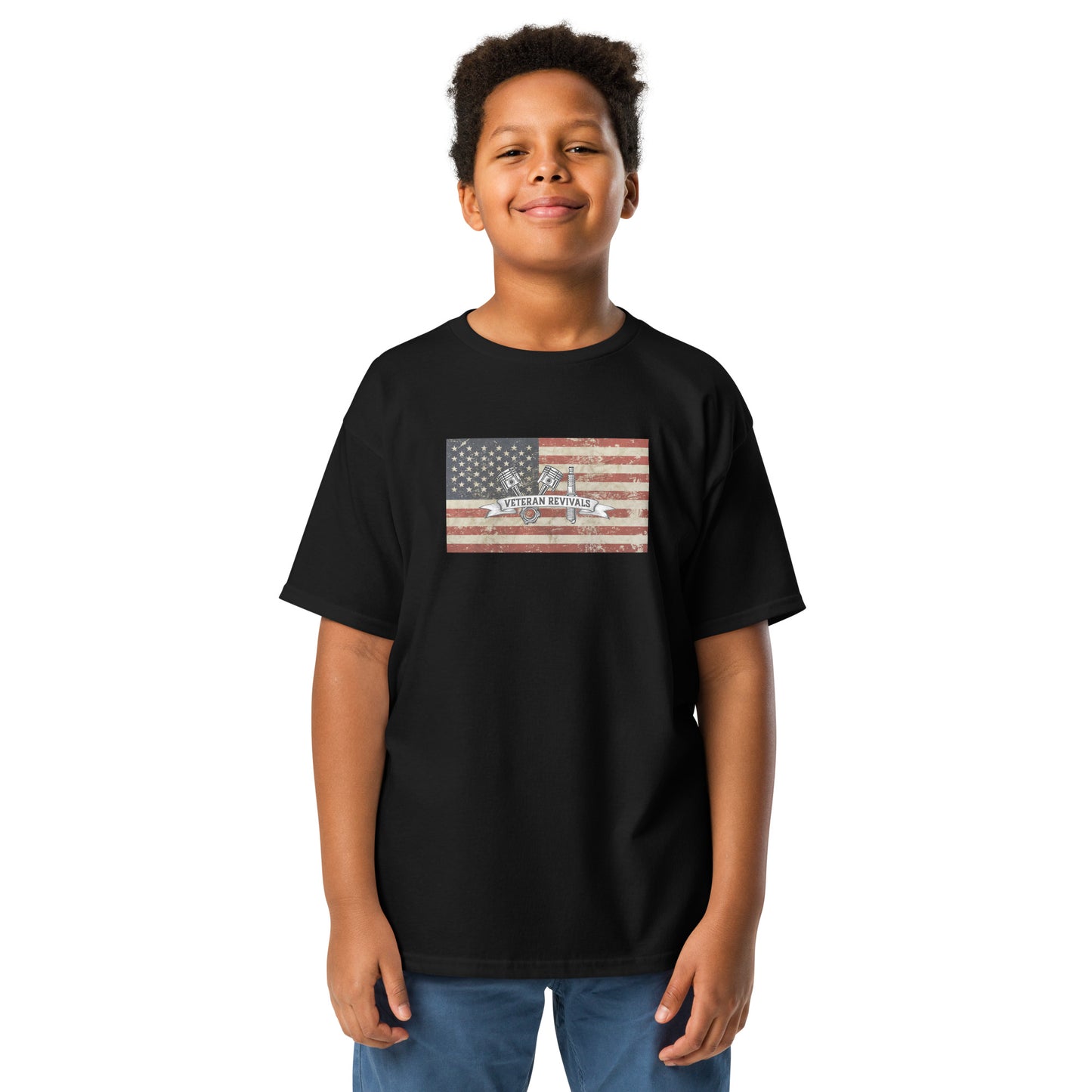 VR Weathered Flag Youth T-Shirt