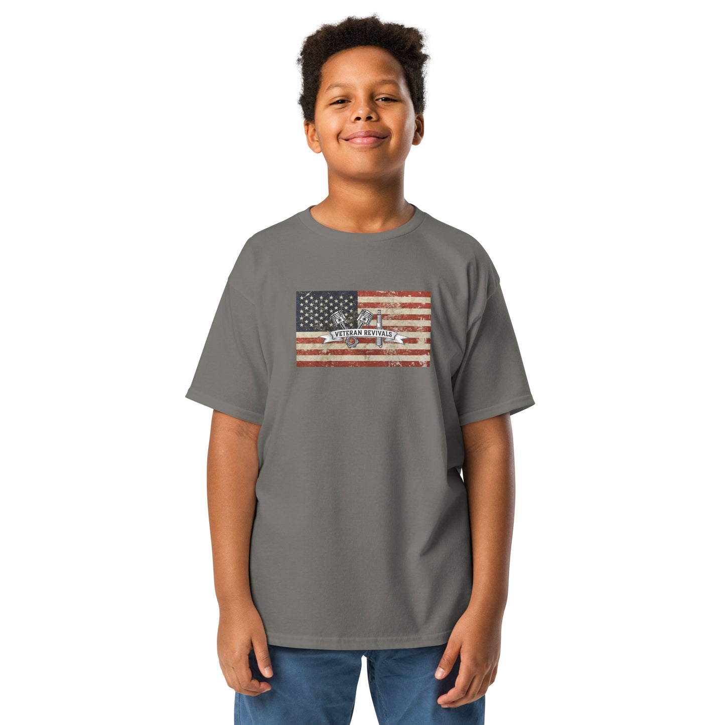 VR Weathered Flag Youth T-Shirt