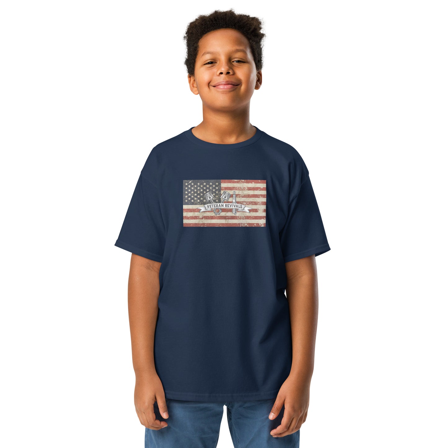 VR Weathered Flag Youth T-Shirt